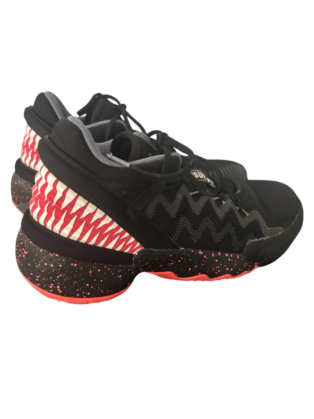 Adidas Donovan Mitchell D.O.N. Issue 2 Marvel Venom Mens Basketball Shoe Size 7